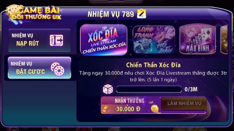 Cách nhận khuyến mãi chơi 789 Club