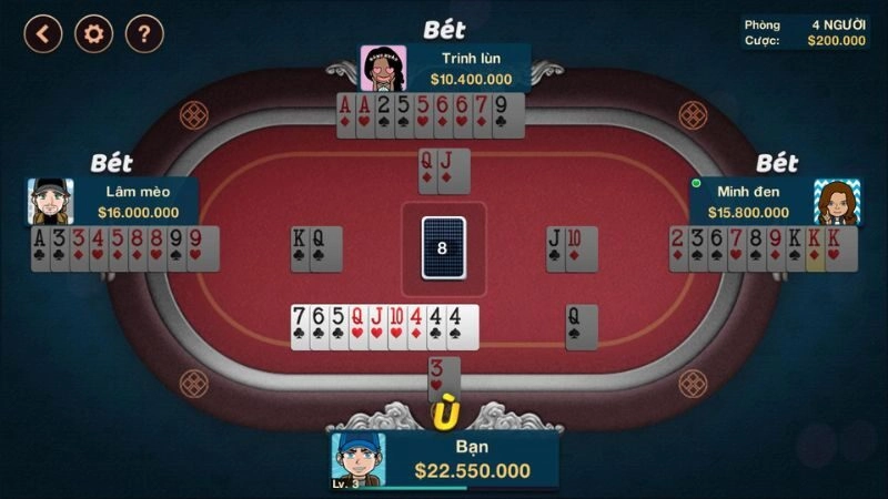 Phỏm bao nhiêu cây